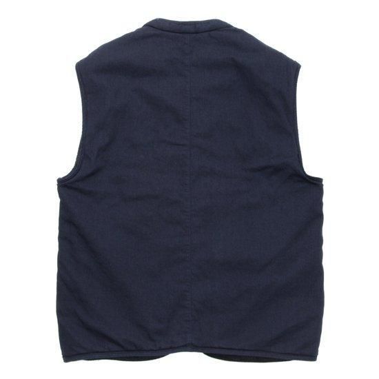 remilla レミーラ｜ハントボアベスト (インディゴ)(装いに変化を加えて