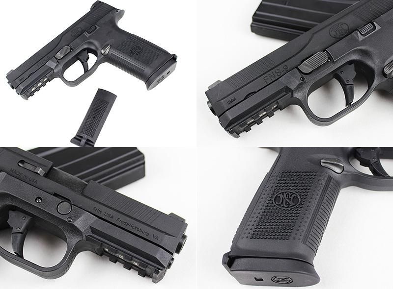 CyberGun/VFC】FNS-9 ガスブローバックピストル BK - ミリタリーギア