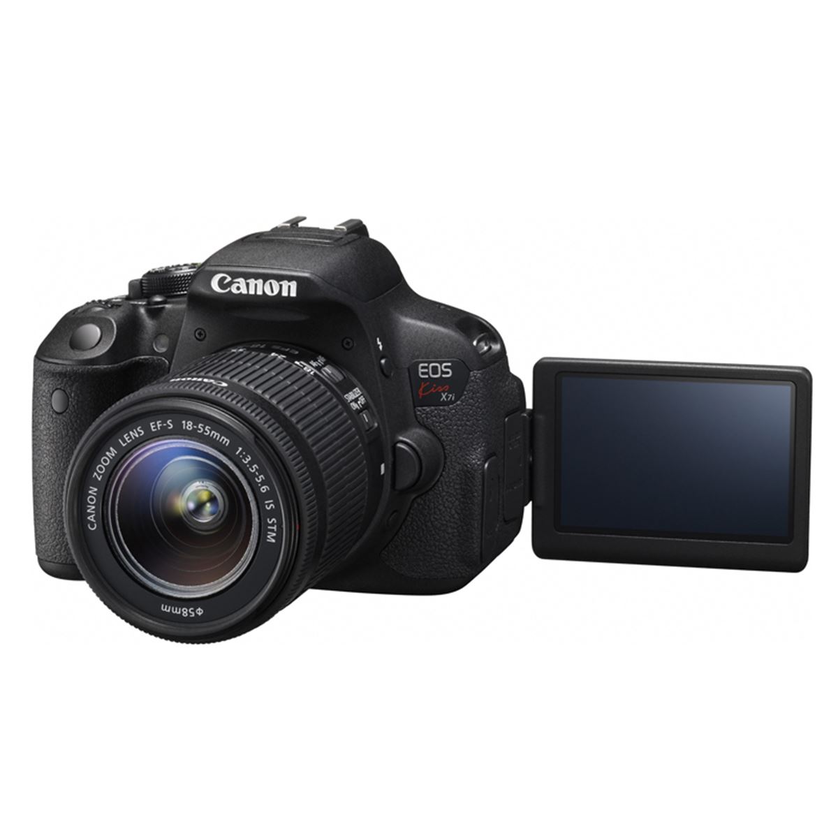 キヤノン、タッチ対応のバリアングル液晶搭載「EOS Kiss X7i」を4/12