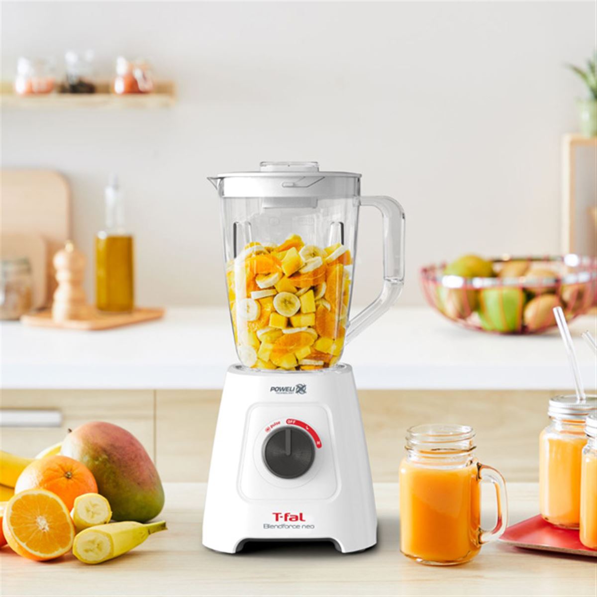ティファール、大容量ミキサー「ブレンドフォース ネオ」にチョッパー