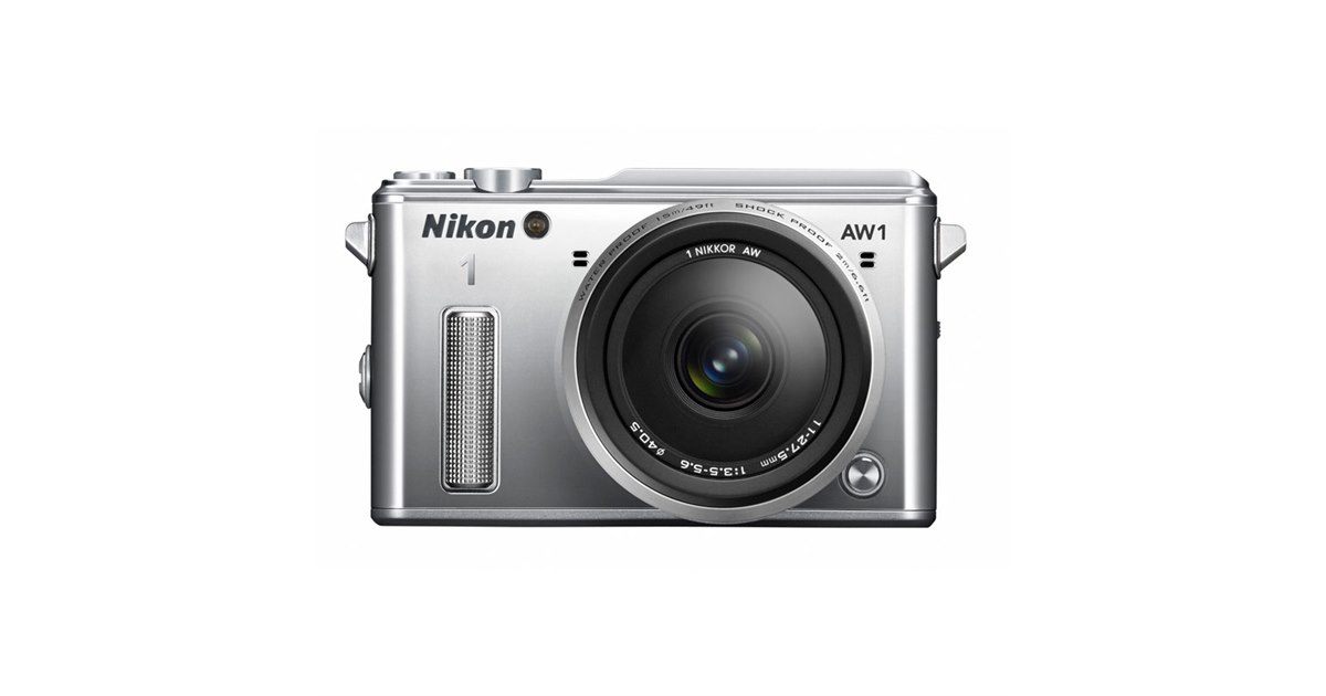 ニコン、水深15mの防水、2mの耐衝撃性能を備えた「Nikon 1 AW1