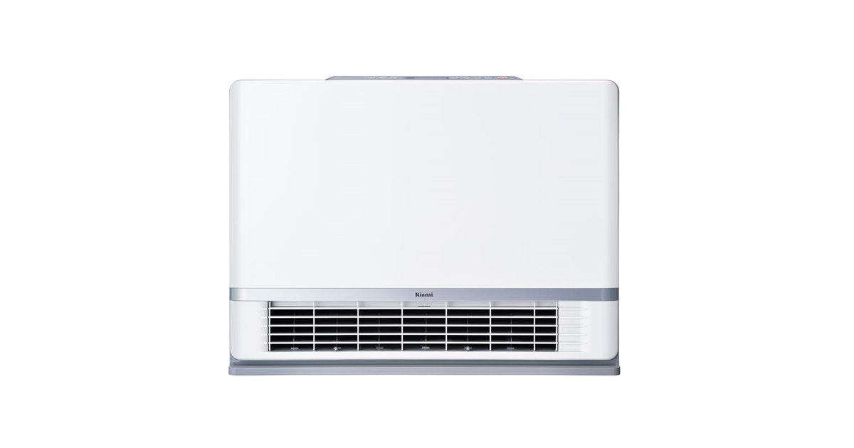 リンナイ、温水の熱で室内をクリーンに暖める「ルームほっと