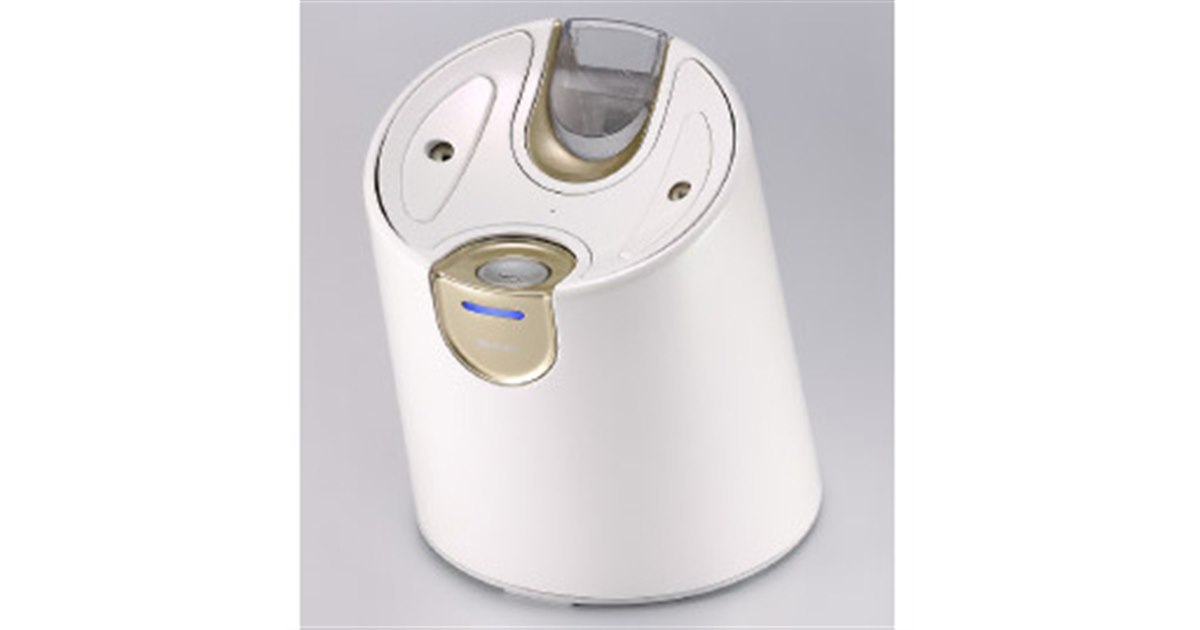 ヤーマン、ドリンクモードを搭載したエイジングケア水素水スチーマー