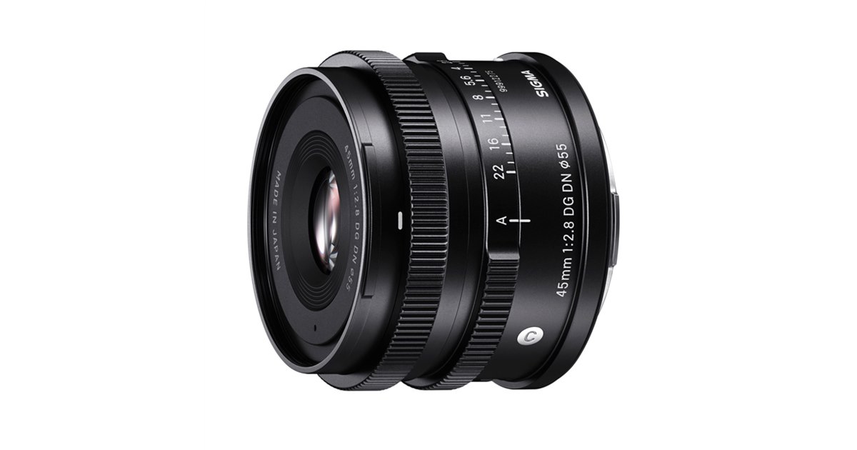 シグマ、フルサイズミラーレス用単焦点レンズ「45mm F2.8 DG DN