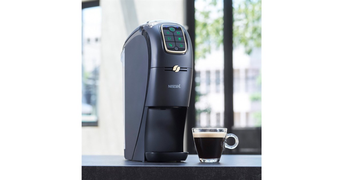 幅11.2cmでコンパクトな「ネスカフェ ゴールドブレンド バリスタ Slim