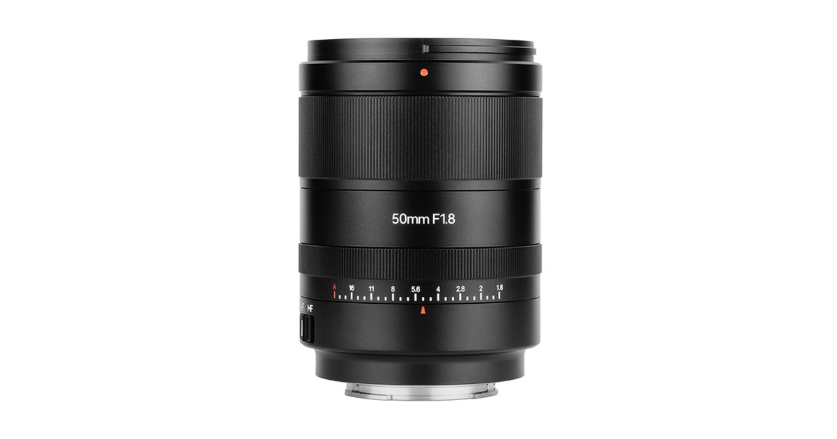 七工匠、フルサイズ対応の標準単焦点レンズ「50mm F1.8 AF」ソニーE用