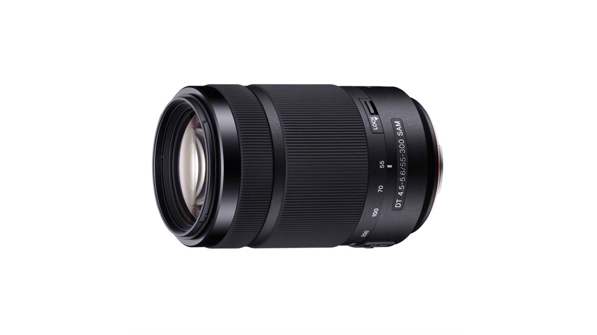 ソニー、APS-C専用望遠ズームレンズ「DT55-300mm F4.5-5.6 SAM