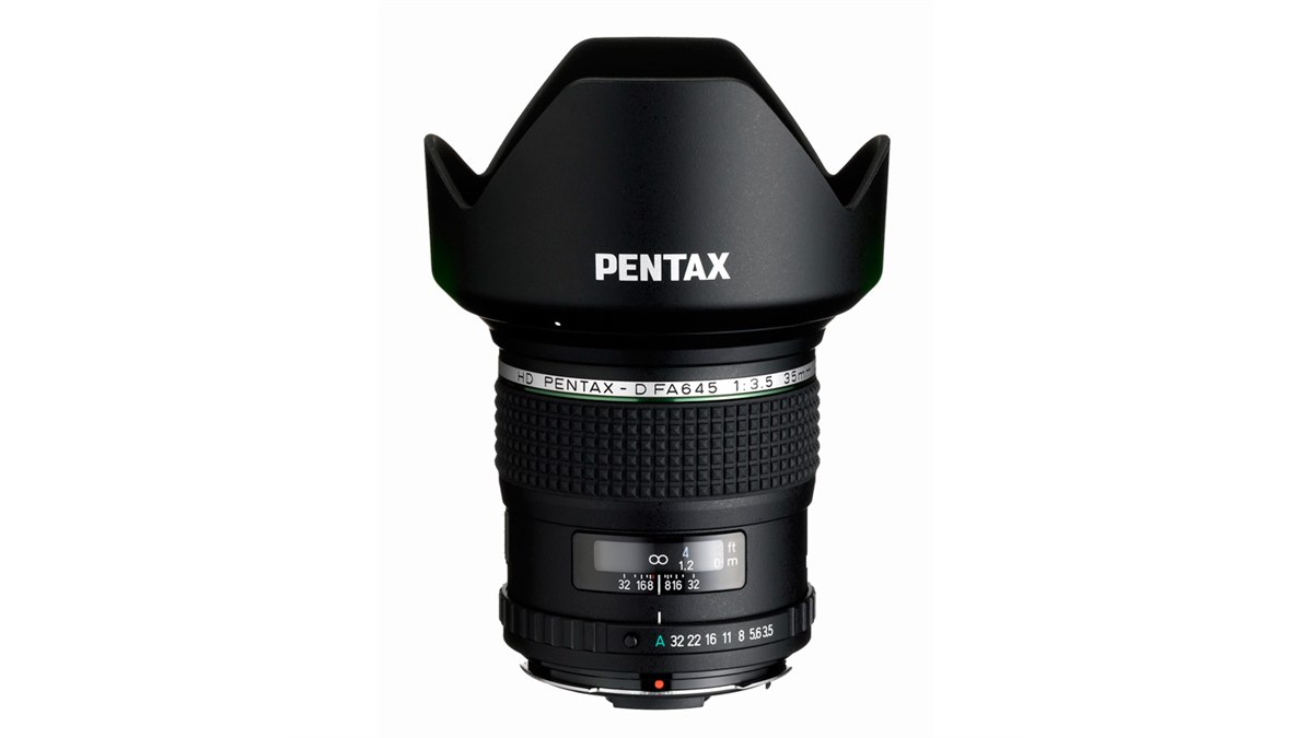 リコー、中判一眼レフ用広角レンズ｢HD PENTAX-D FA645 35mmF3.5AL[IF