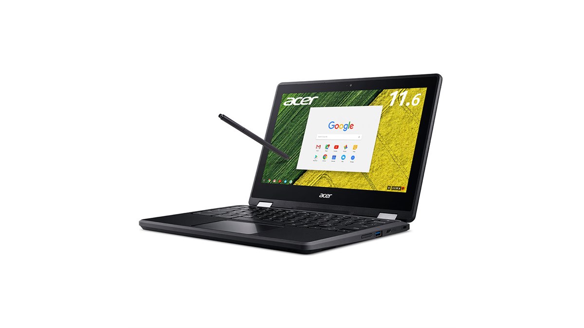 エイサー、360度回転する11.6型コンバーチブルモデル「Chromebook Spin