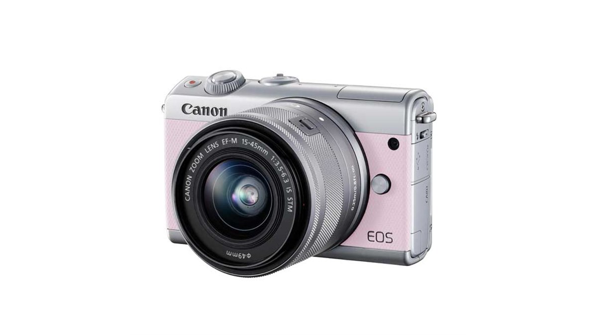 キヤノン、EOS M100の「リミテッドピンクキット」を限定1000個で発売