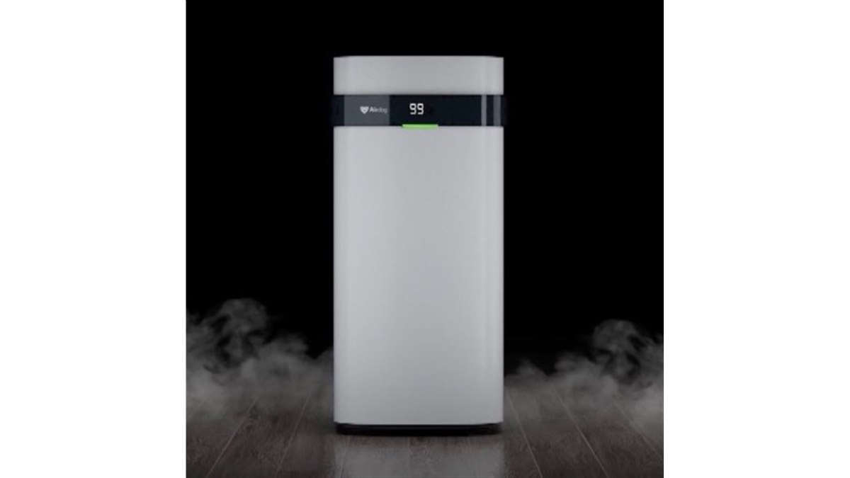 0.0146μmの微細粒子まで除去可能」とうたう空気清浄機「Airdog