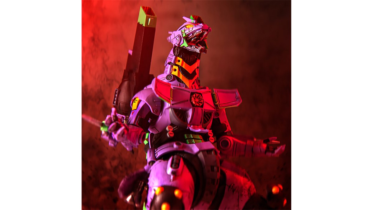 ゴジラ対エヴァンゲリオン」3式機龍が初号機カラーでプラモデル化