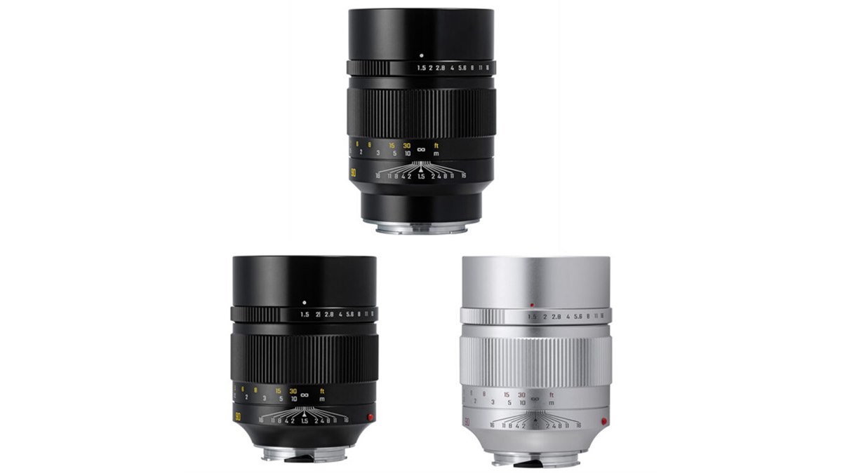 中一光学、大口径中望遠レンズ「SPEEDMASTER 90mm F1.5」を限定発売