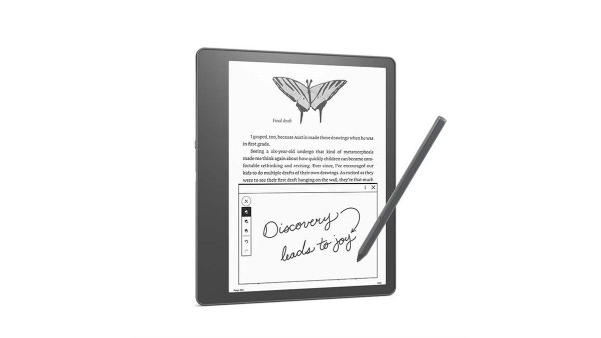 Amazon、読み書き一体型でスタイラスペン付きの10.2型モデル「Kindle