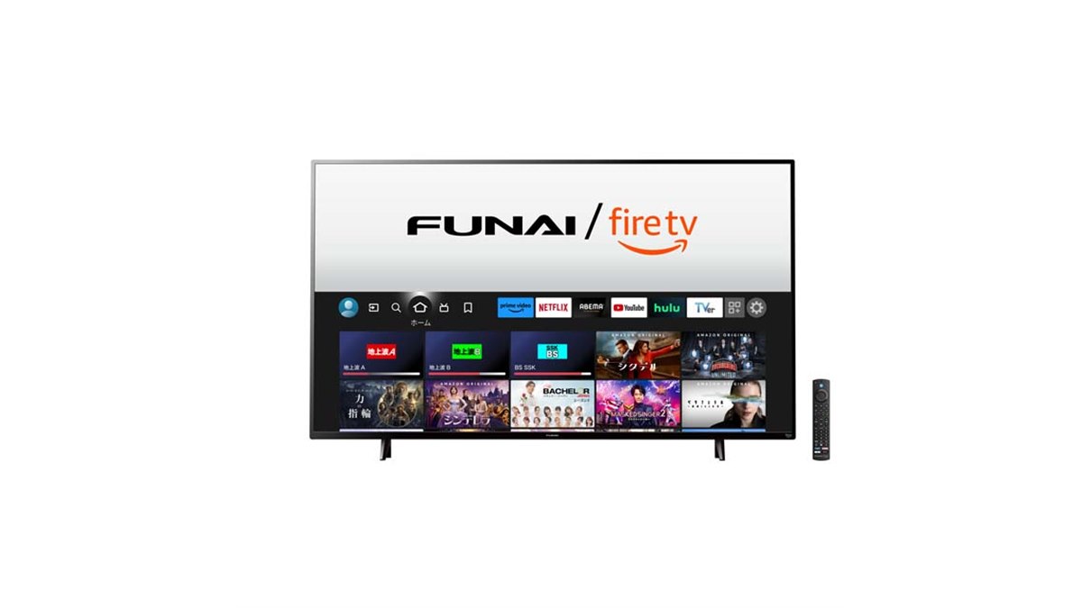43,890円から、Amazon×ヤマダ「FUNAI Fire TV搭載スマートテレビ」新