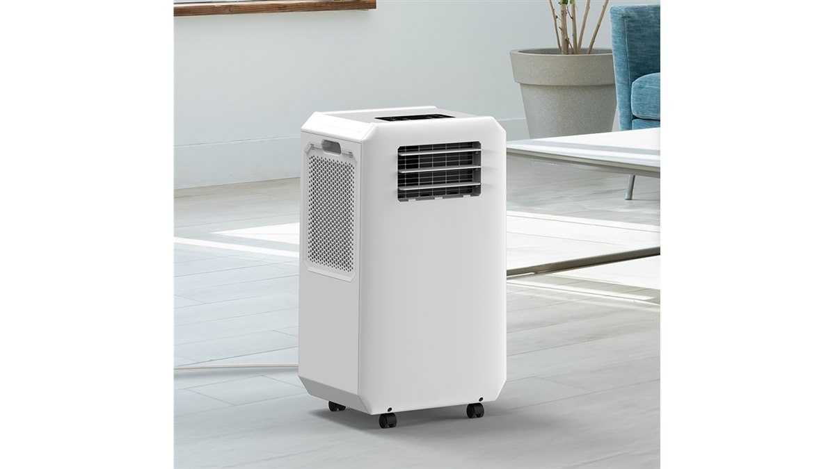 スリーアップ、窓への排熱ダクト設置が不要の「排熱レス スポットエア