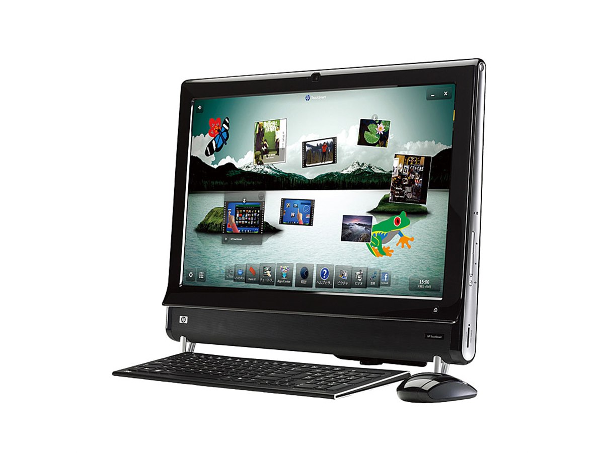 HP、タッチパネル搭載「TouchSmart PC」冬モデル - 価格.com