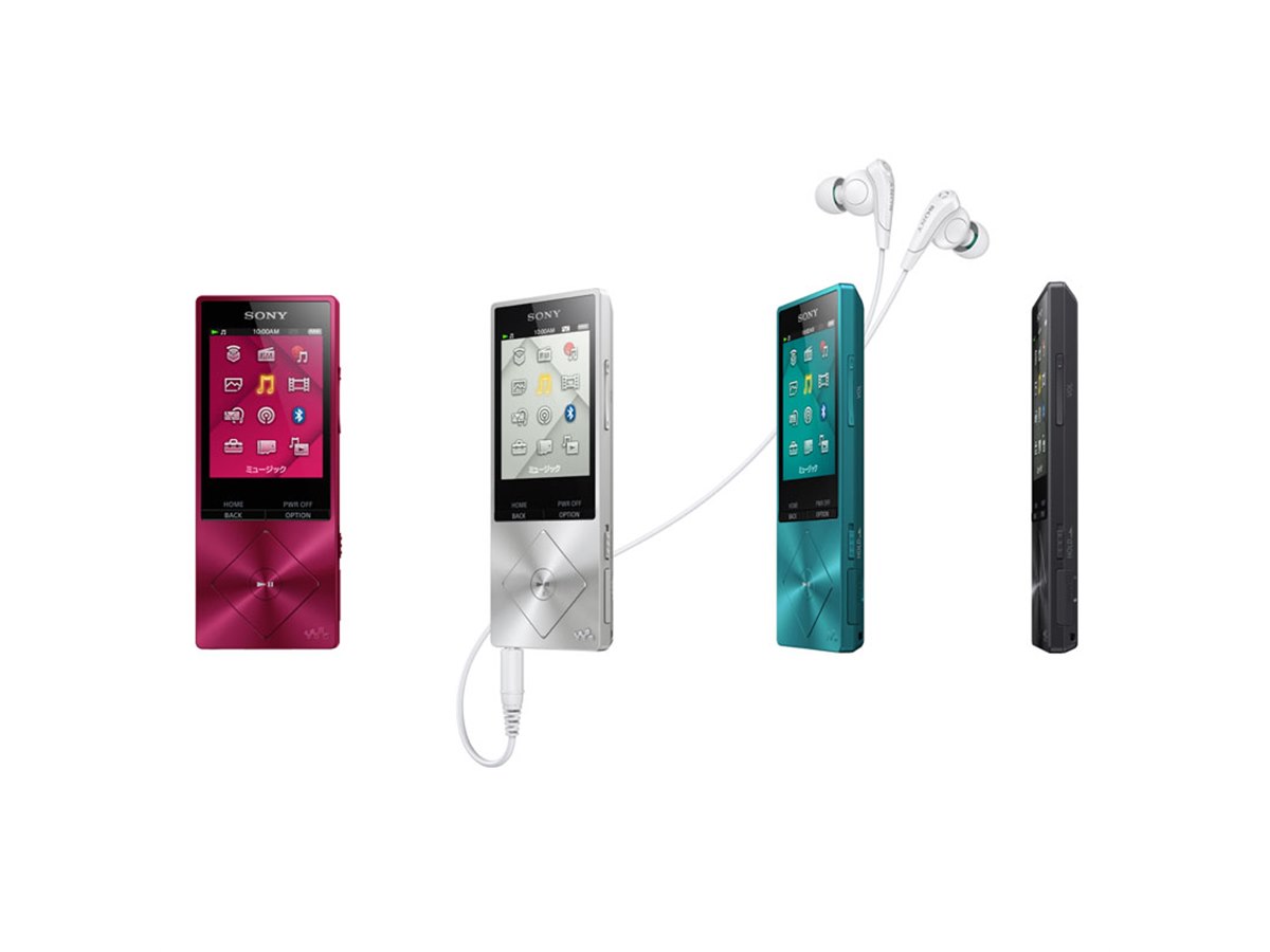 ソニー、ハイレゾ対応で重量66gの小型ウォークマン「A」シリーズ