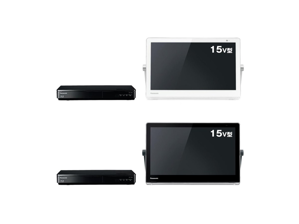 パナソニック、モニター部を好きな場所に持ち運べる15V型防水
