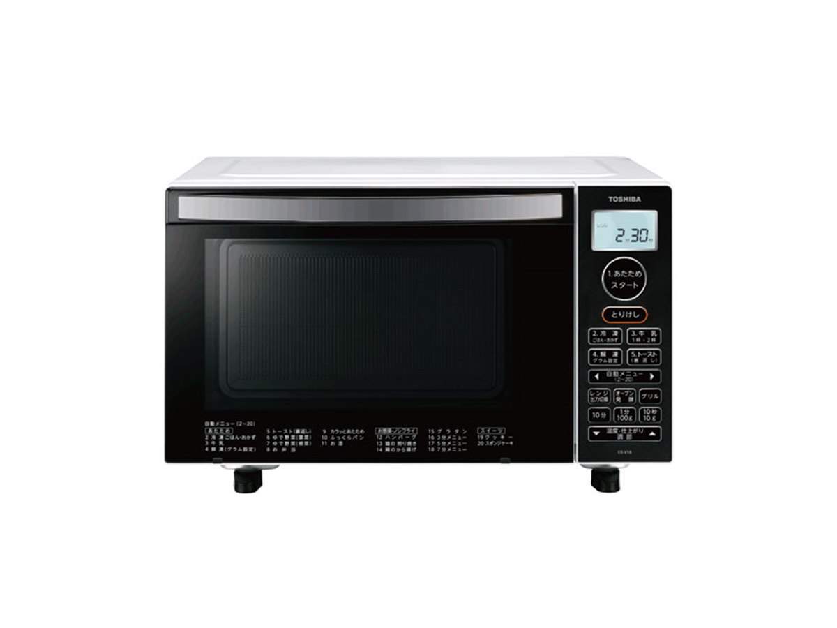 東芝、最高出力900Wのフラット庫内オーブンレンジ「ER-V18」 - 価格.com