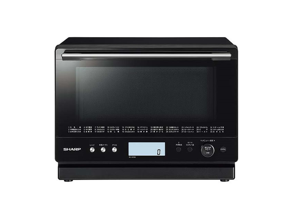 シャープ、2段調理を採用した過熱水蒸気オーブンレンジ「RE-WF262