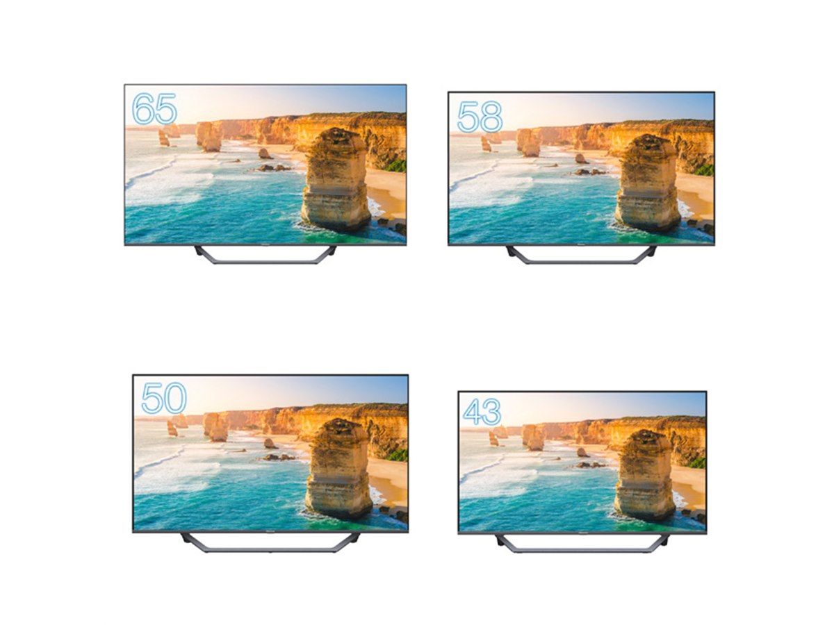 約75,000円から、ハイセンスの4Kチューナー内蔵液晶テレビ「U7FG