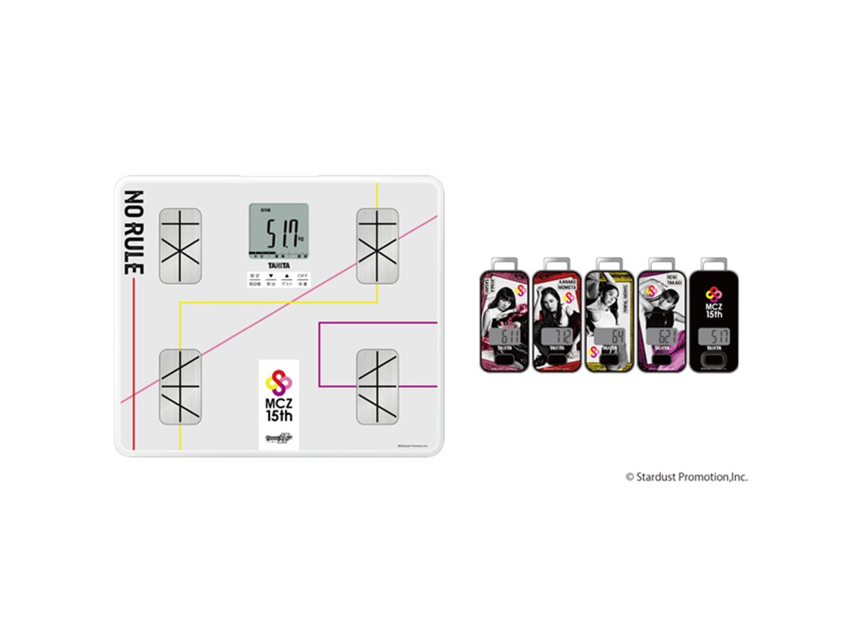 タニタ×ももクロ、メンバー4人のとりおろしボイスを収録した音声体組成