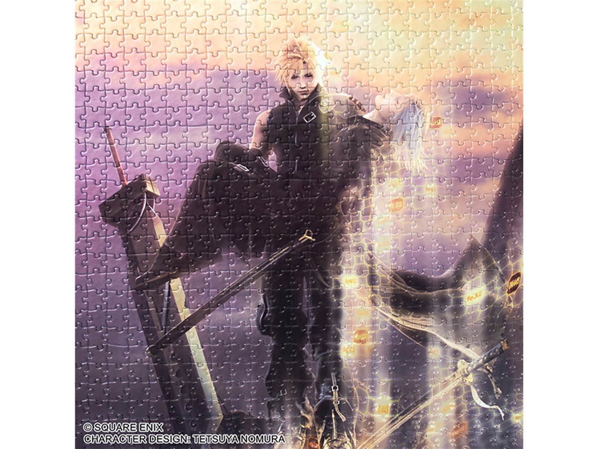 ファイナルファンタジーVII」シリーズが1000ピースジグソーパズルと