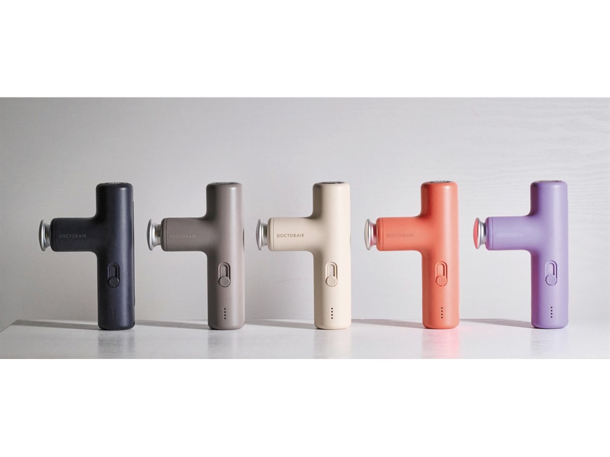 ドリームファクトリー、軽量×パワフルなボディケアツール「エクサガン