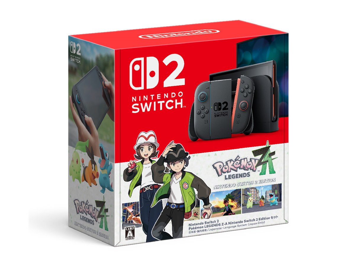 Pokemon LEGENDS Z-A」とNintendo Switch 2本体セットの予約を本日9/5