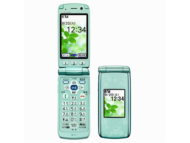 ドコモ、「らくらくホン7」の新色を8月26日発売 - 価格.com