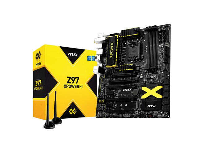 MSI、殻割りダイ・ガードが付属したOC向けマザー「Z97 XPOWER AC