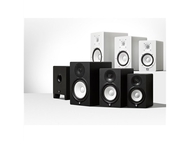 ヤマハ、スタジオモニタースピーカー「HS」シリーズにホワイトモデル