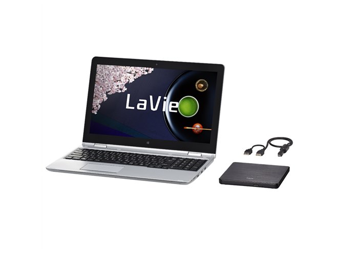 NEC、タブレットにもなる15.6型マルチモード対応「LaVie Hybrid