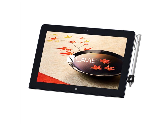 NEC、筆圧感知2048段階デジタイザーペン付属のWindows 10タブレット