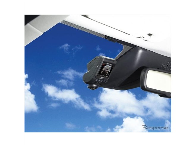 コムテック、360°カメラ搭載の高画質ドラレコ発売 垂直視野角も240