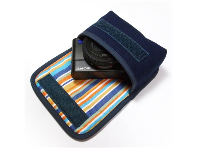ソニー1型コンデジ「RX100 VI」向け、かさばらない布製ケースが発売