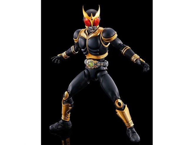 艶消し金メッキを施した「仮面ライダークウガ アメイジングマイティ