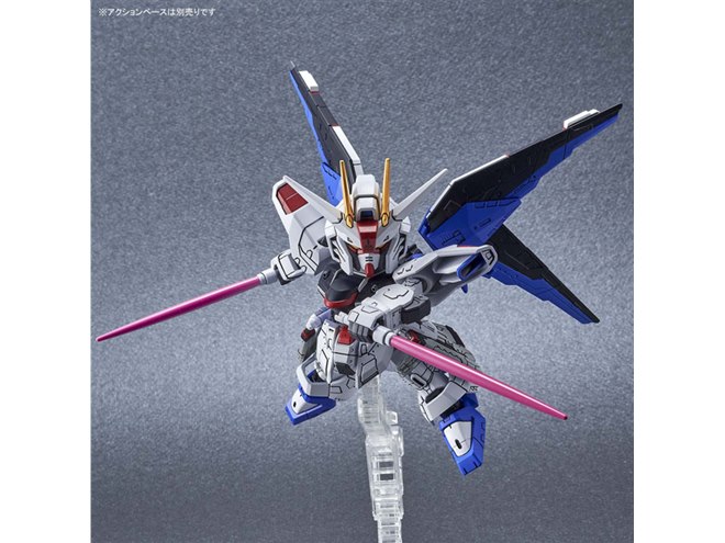 上海に降臨した実物大フリーダムガンダム立像がSDEXで立体化、ガンダム