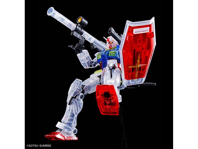 THE ORIGIN版「RX-78-02 ガンダム」がクリアカラーの限定ガンプラで
