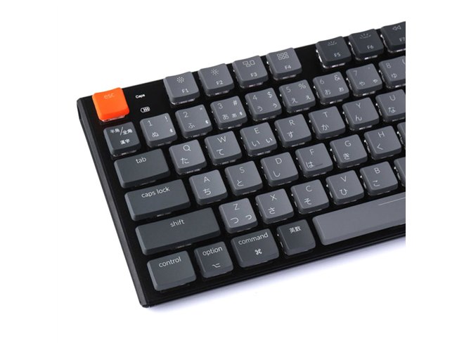 Gateronスイッチ搭載の「Keychron K1 ワイヤレス・メカニカル