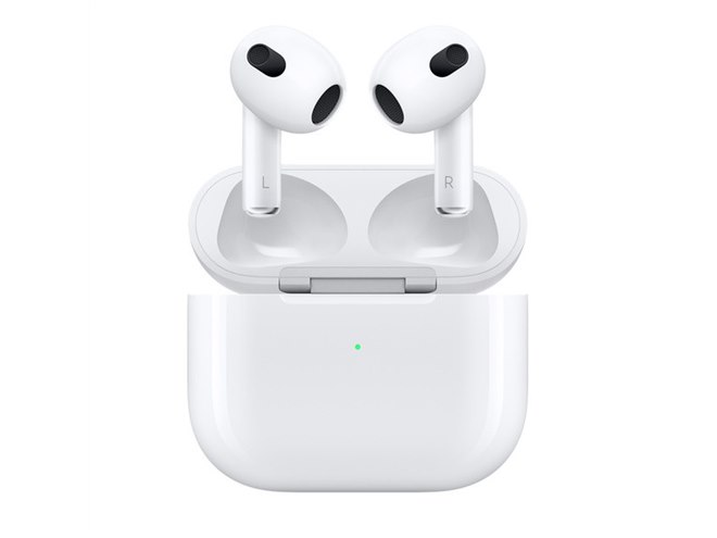 アップル、軸部分が短くなった「AirPods」第3世代モデルを本日10/26