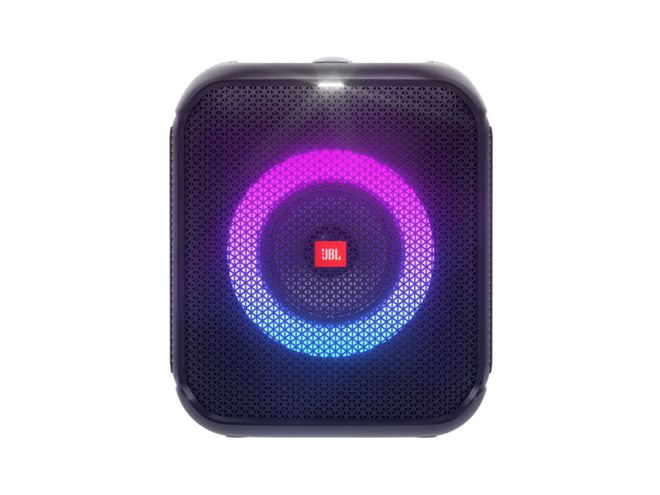 JBL、IPX4防水のキューブ型Bluetoothスピーカー「PartyBox Encore