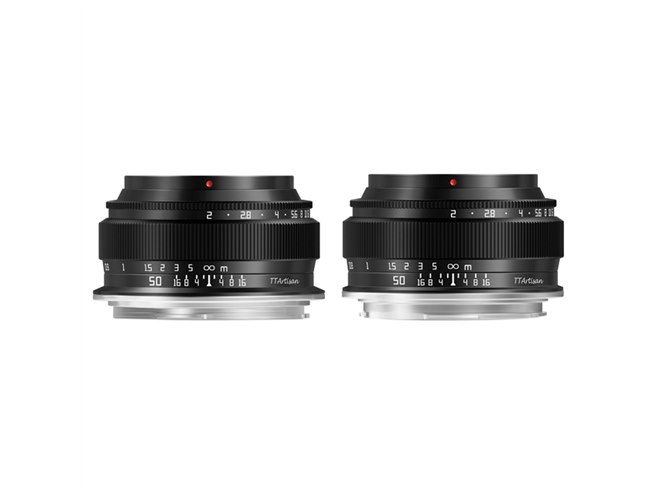 13,000円、単焦点レンズ「TTArtisan 50mm f/2」にキヤノンRF用/L