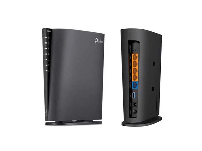 TP-Link、アンテナ内蔵で縦置き型のWi-Fi 6ルーター「Archer AX80