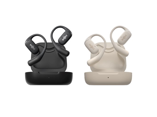 Shokz、オープンイヤー型の完全ワイヤレスイヤホン「OpenFit」予約開始