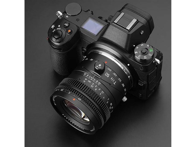 TTArtisan、ティルトレンズ「Tilt 50mm f/1.4」にX/RF/Zマウント用を