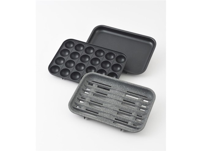 BRUNO、油はね・煙を防ぐプレートを採用した「コンパクトグリルホット