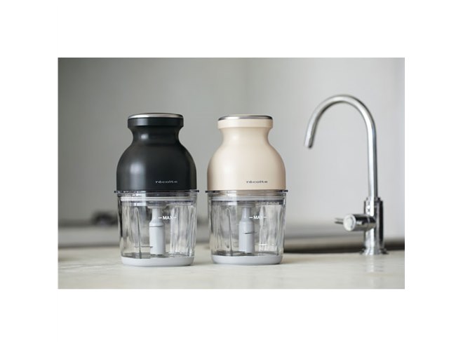 レコルト、フードプロセッサー「カプセルカッター」にコードレスタイプ