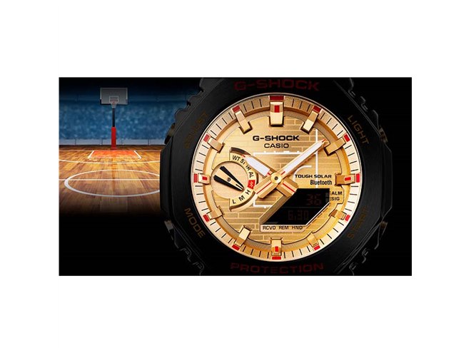 八村塁選手のシグネチャーモデル第4弾「G-SHOCK GBM-2100RH」が本日9月